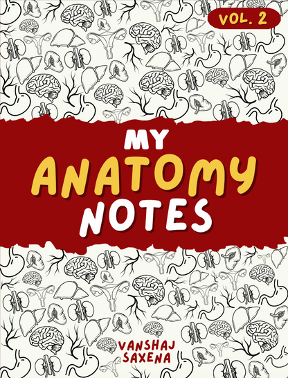 My Anatomy Notes Combo ( Vol 1 + Vol 2 )