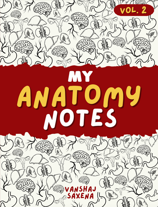My Anatomy Notes Combo ( Vol 1 + Vol 2 )