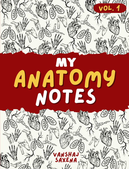 My Anatomy Notes Combo ( Vol 1 + Vol 2 )