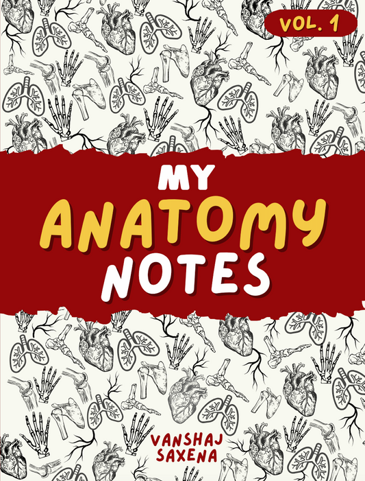 My Anatomy Notes Combo ( Vol 1 + Vol 2 )